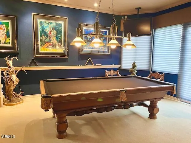 a room with gym equipment and a large window