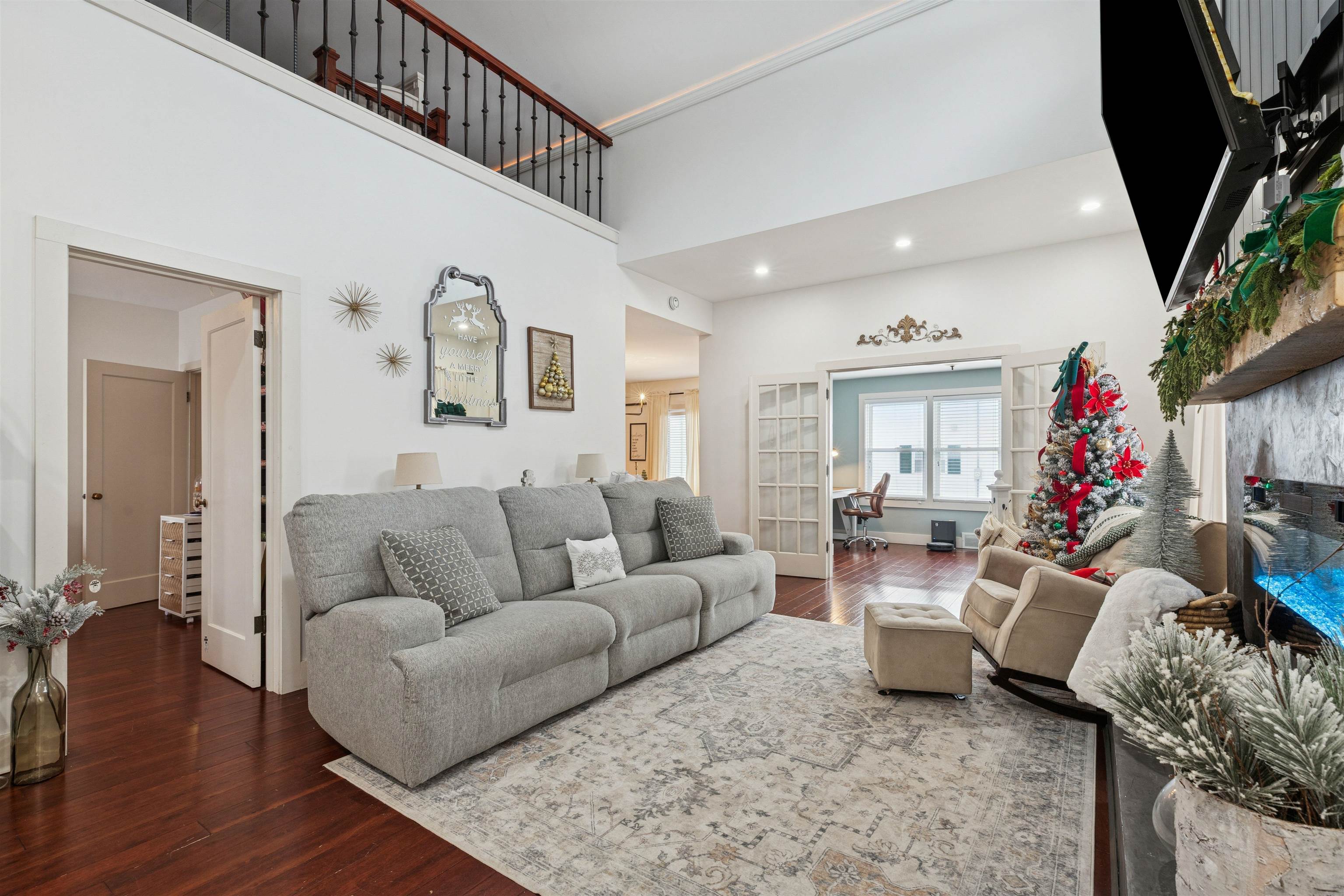 306 North Main Street Alexis, IL 61412 - Photo 17 of 44 a living room with furniture and a flat screen tv