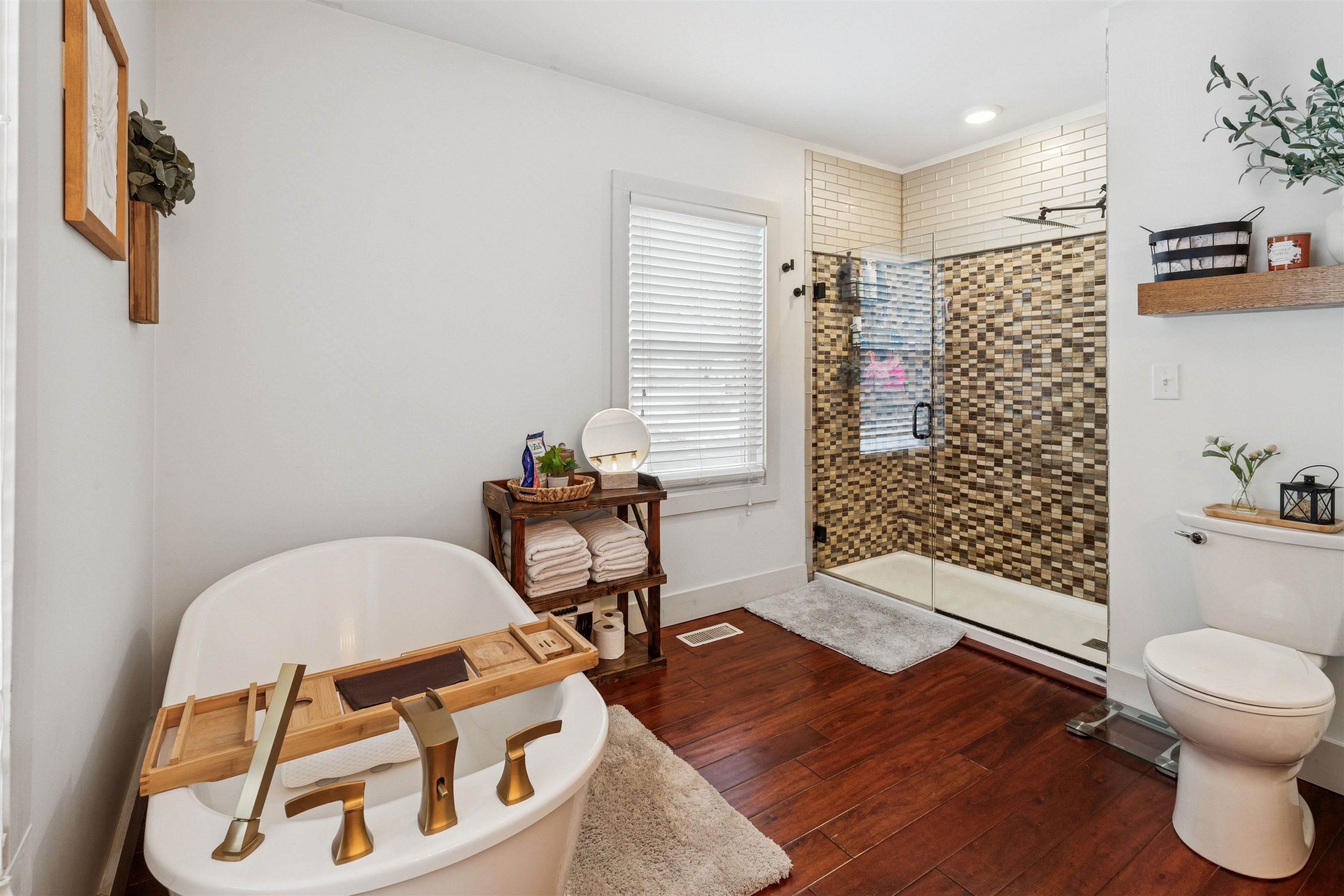 306 North Main Street Alexis, IL 61412 - Photo 29 of 44 a bathroom with a toilet and a shower