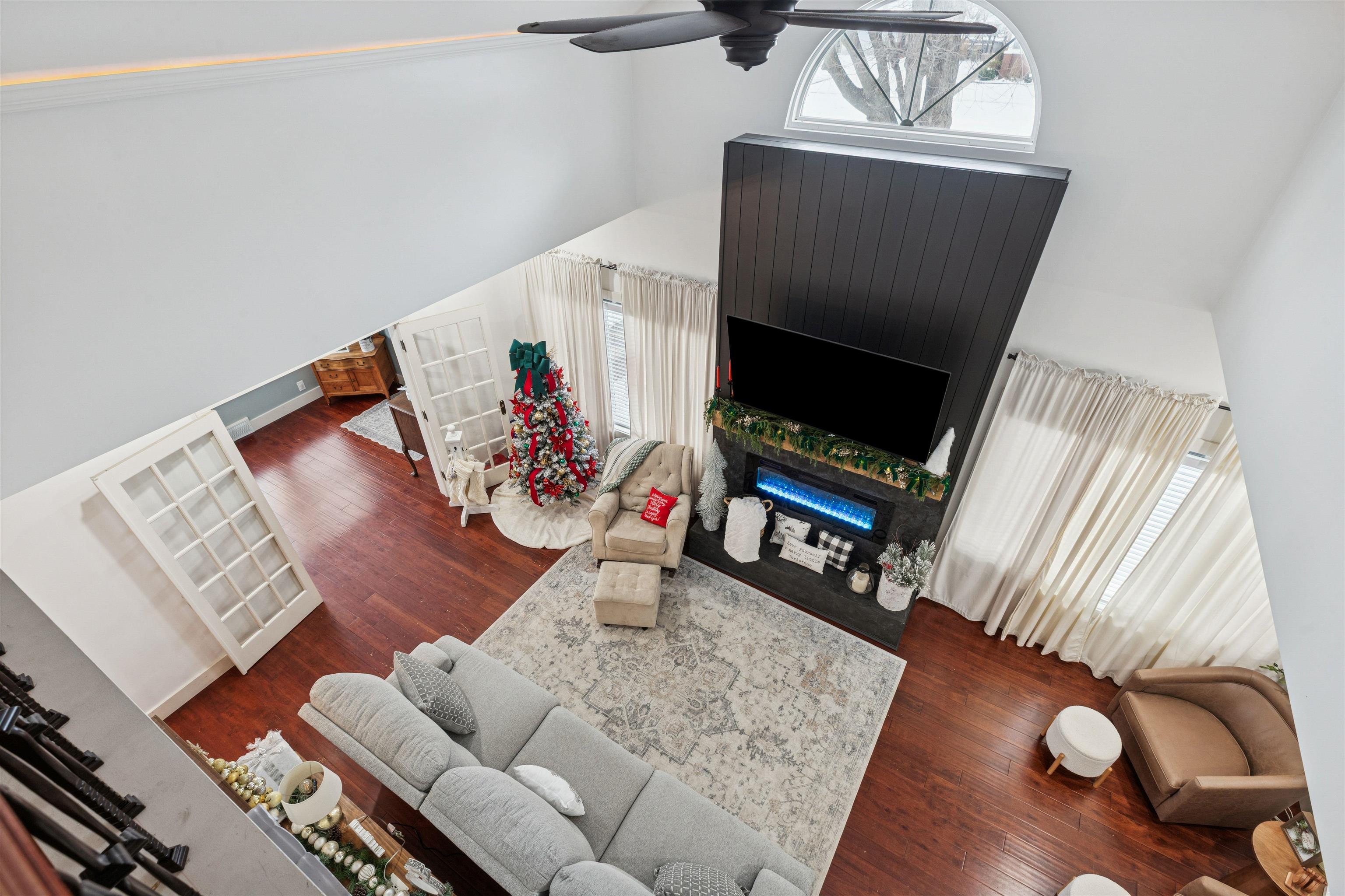 306 North Main Street Alexis, IL 61412 - Photo 35 of 44 view of living room with furniture and a flat screen tv
