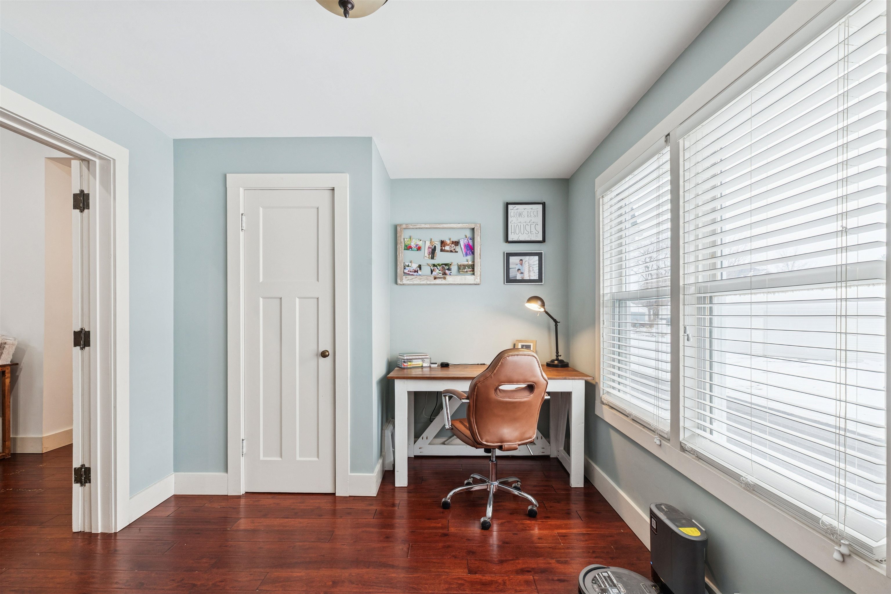 306 North Main Street Alexis, IL 61412 - Photo 10 of 44 a view of a workspace with furniture and a window