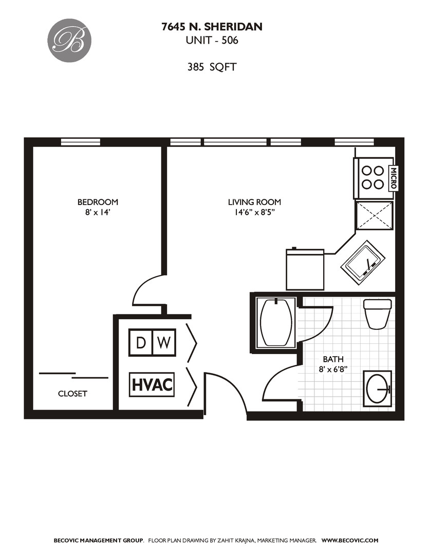 7645 North Sheridan Road, Unit 406 Chicago, IL 60626 - Photo 10 of 14