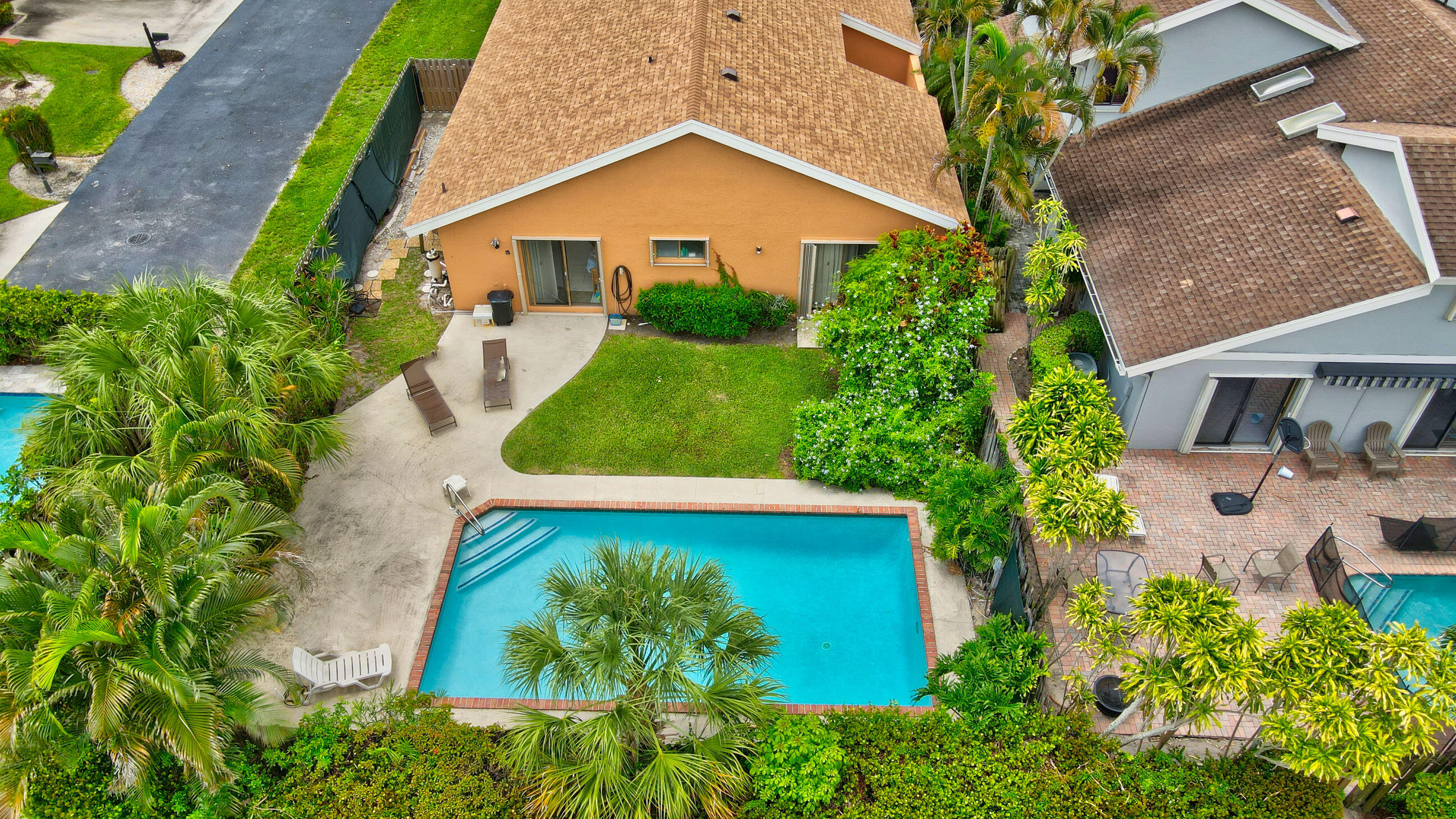 7521 Martinique Boulevard Boca Raton, FL 33433 - Photo 4 of 11 Backyard Aerial 1