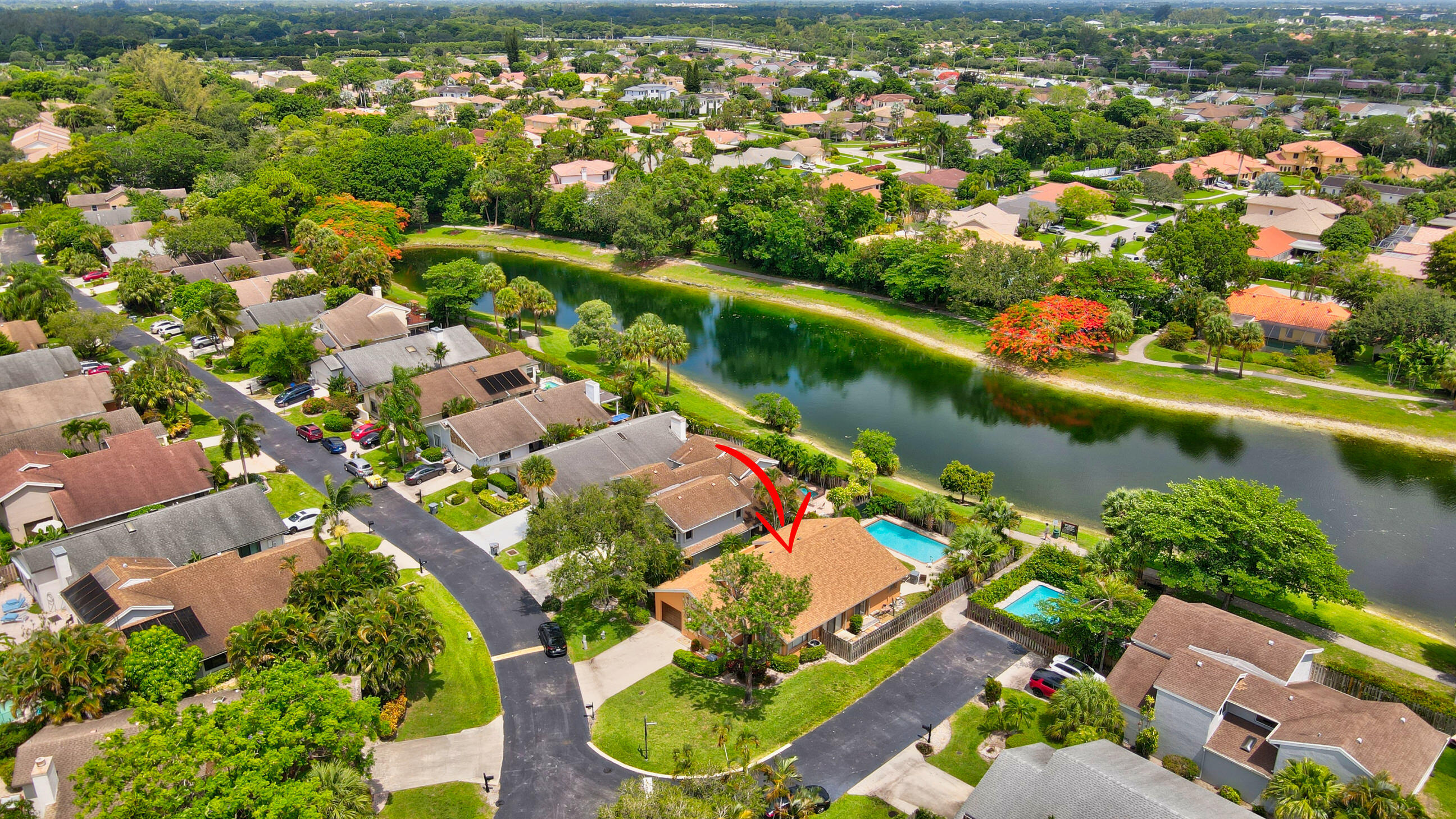7521 Martinique Boulevard Boca Raton, FL 33433 - Photo 10 of 11 Aerial 2