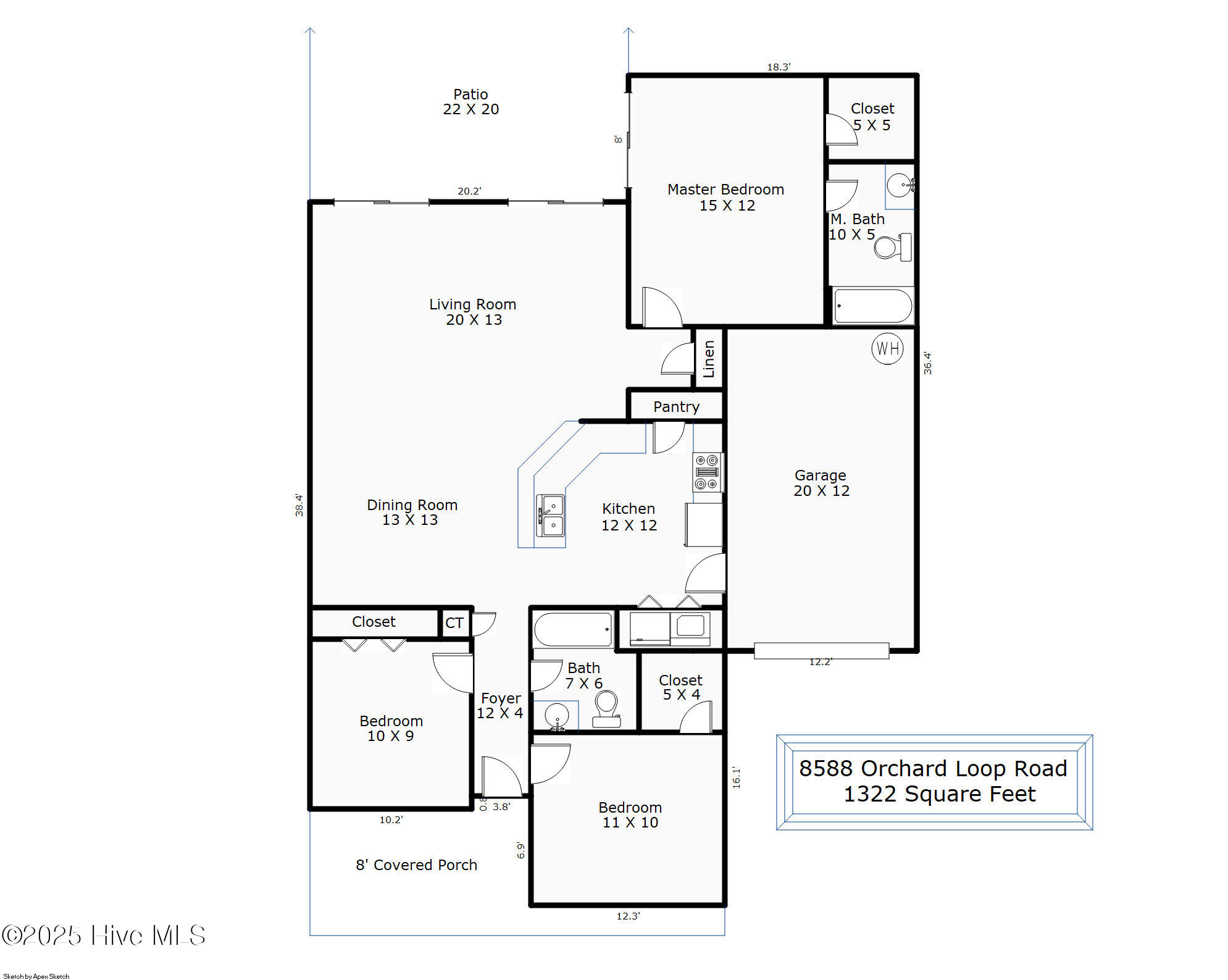 8588 Orchard Loop Road Leland, NC 28451 - Photo 42 of 42 8588 Orchard Loop Road floor plan