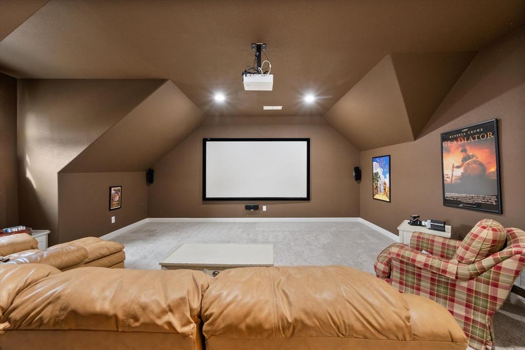 3840 Angela Court Midlothian, TX 76065 - Photo 31 of 40 a bed room with bed and a flat screen tv