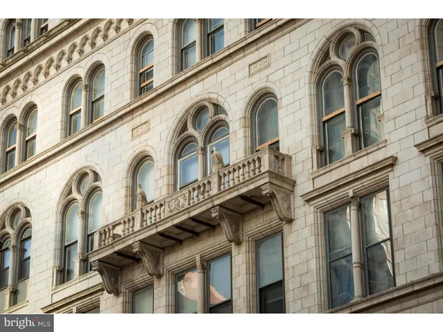 a view of a door of a building