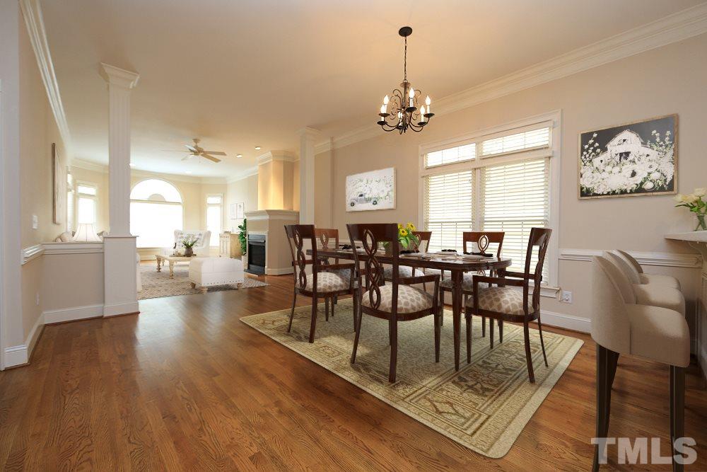 3916 Bentley Bridge Road Raleigh, NC 27612 - Photo 11 of 30 DR virtually staged to help buyers visualize furniture placement.