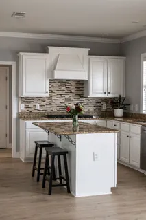 a view of kitchen stove