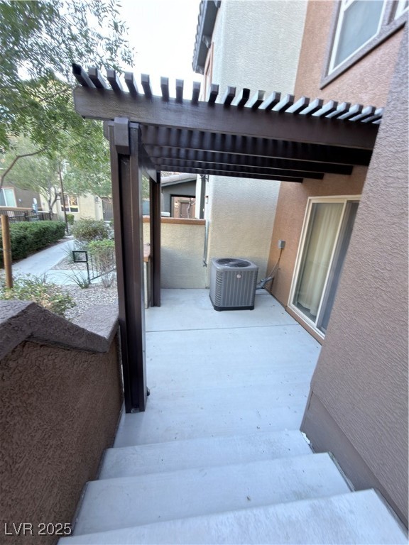 4650 Ranch House Road, Unit 95 North Las Vegas, NV 89031 - Photo 7 of 50 View of patio featuring a pergola and a deck