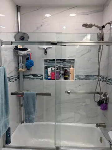 a close view of a sink in a bathroom