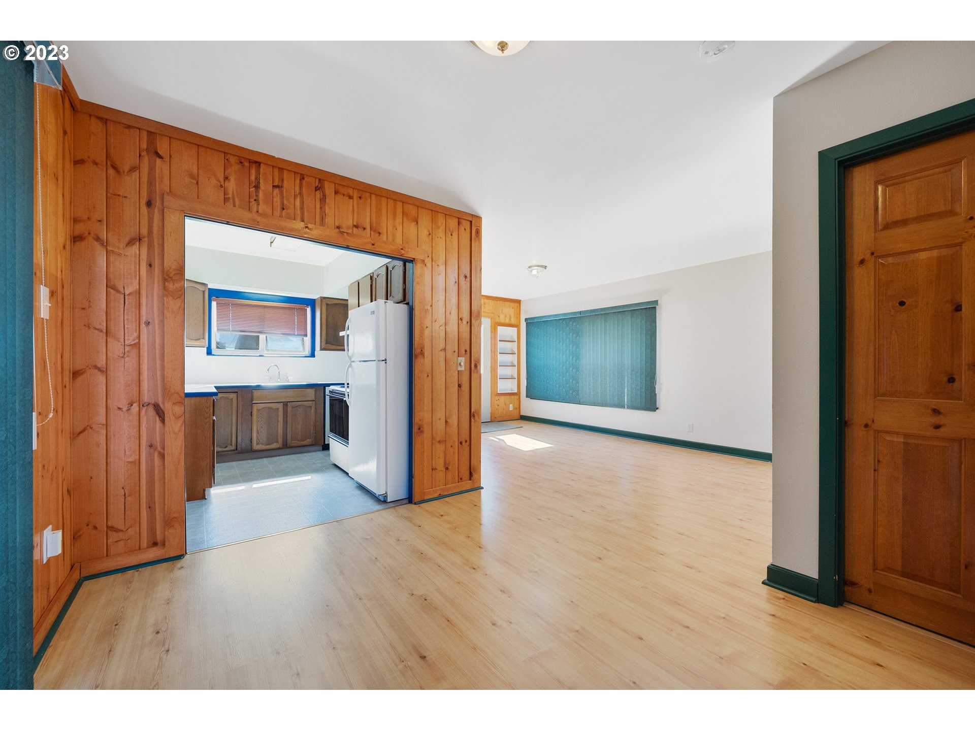 2450 Nielsen Road Tillamook, OR 97141 - Photo 9 of 22 a view interior of a house and an empty room with wooden floor