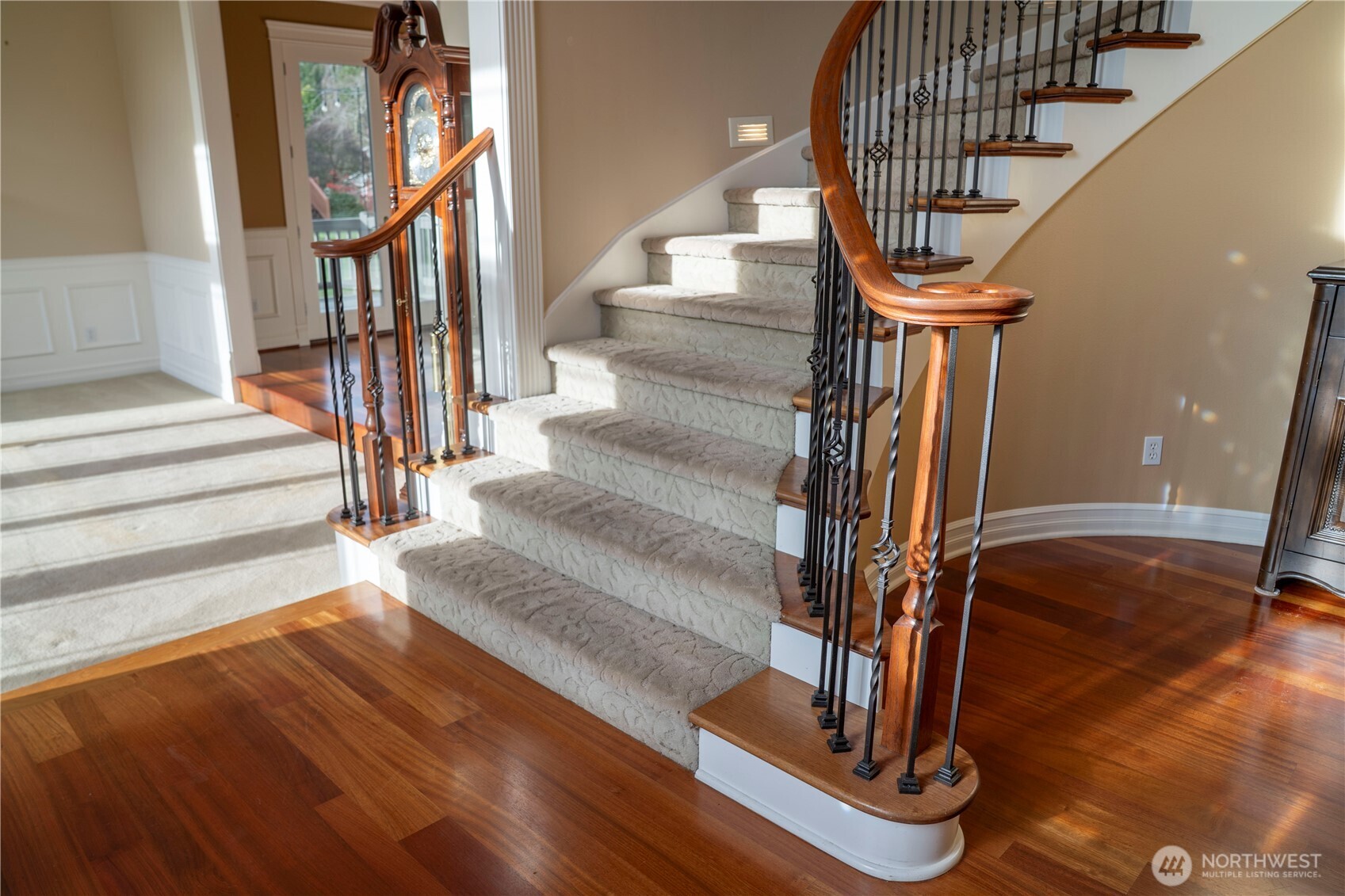 9701 148th Street Southeast Snohomish, WA 98296 - Photo 11 of 18 a view of entryway with wooden floor and a front door