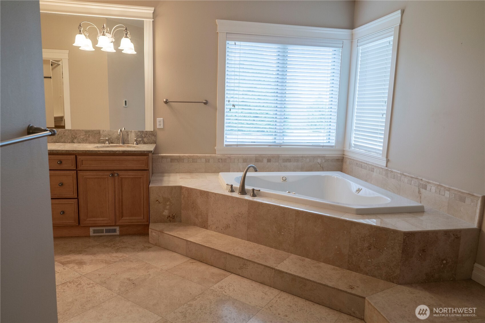 9701 148th Street Southeast Snohomish, WA 98296 - Photo 17 of 18 a spacious bathroom with sink shower and bathtub