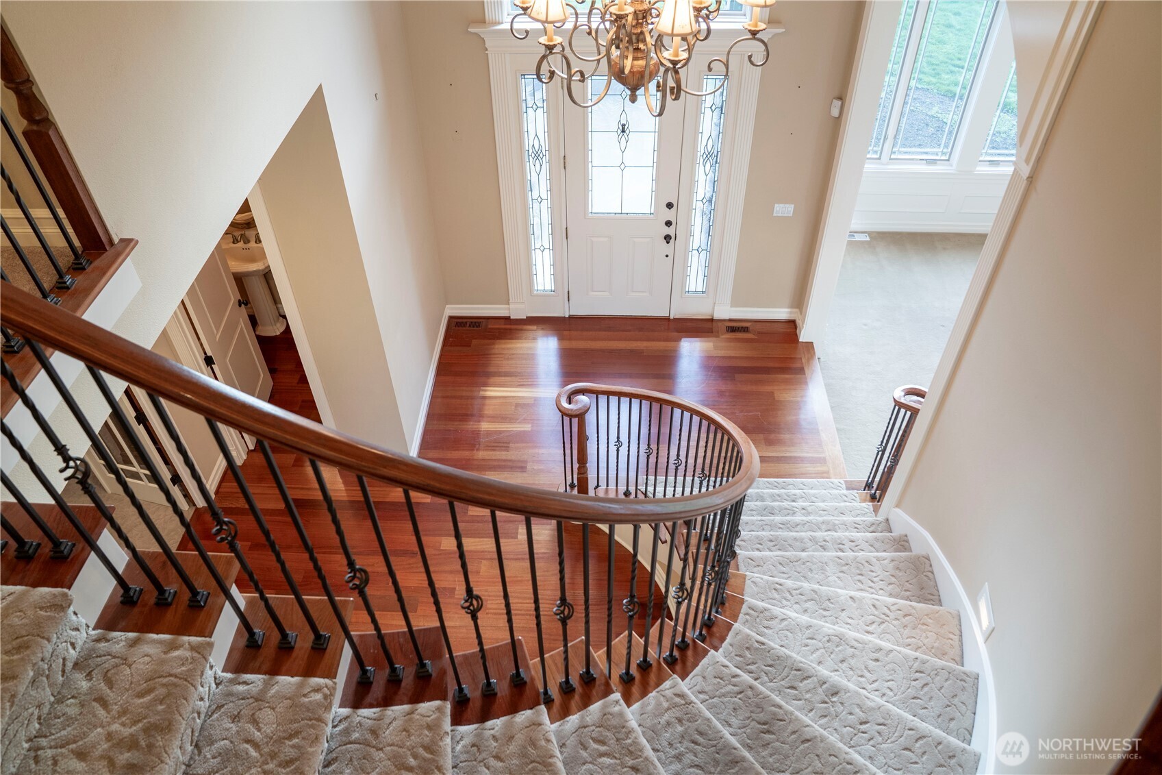 9701 148th Street Southeast Snohomish, WA 98296 - Photo 10 of 18 a view of entryway with wooden floor