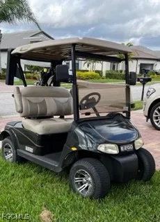 a car parked in the parking