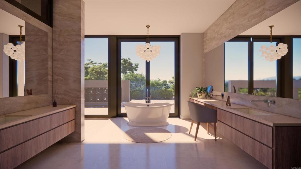 5501 Paseo Del Alba Rancho Santa Fe, CA 92067 - Photo 5 of 8 a dining room with a large window and table