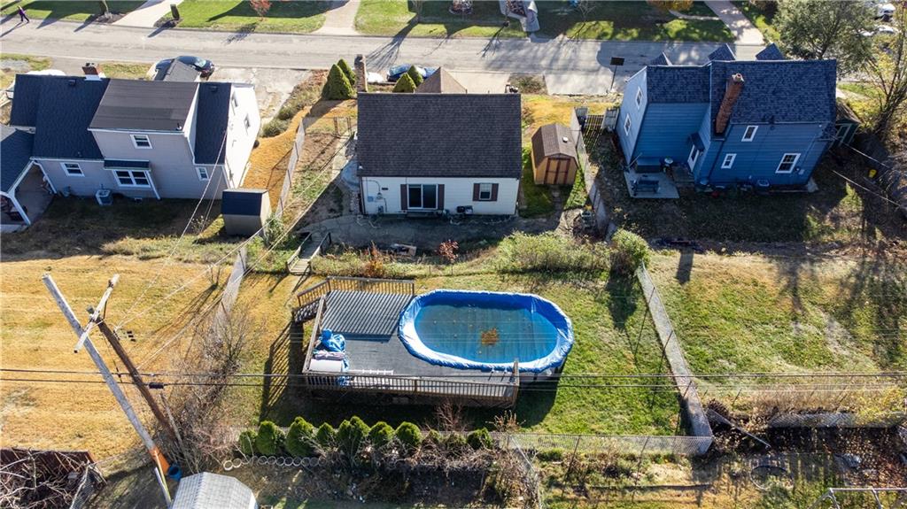 1631 Elderslee Road Pittsburgh, PA 15227 - Photo 31 of 31 Aerial over pool area
