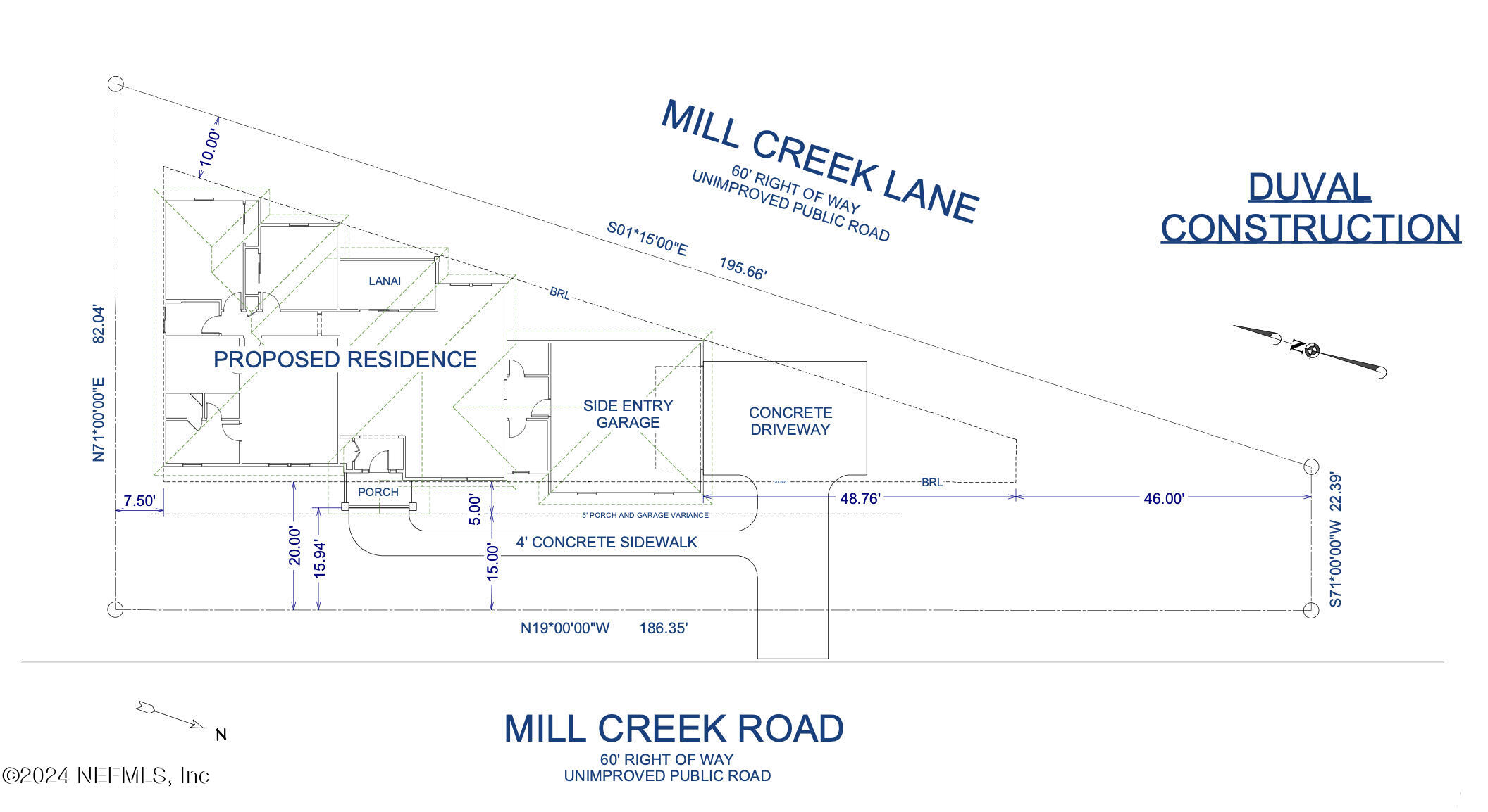 1623 Mill Creek Road Jacksonville, FL 32277 - Photo 6 of 12 Survey-1