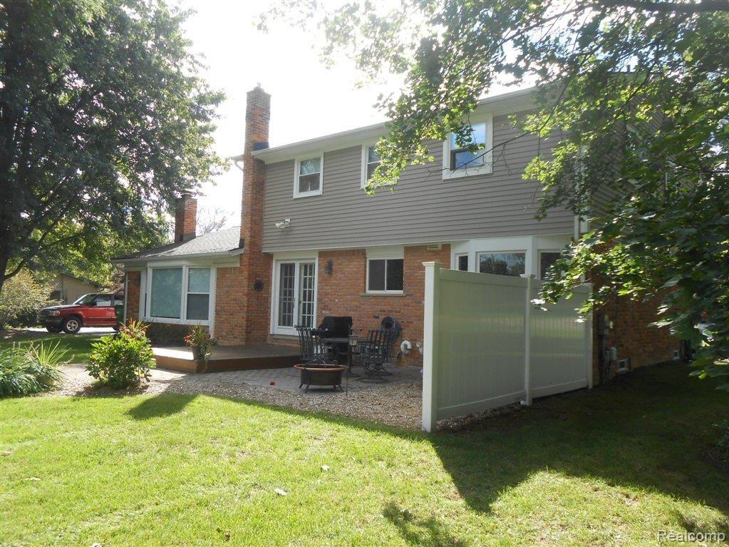 5779 Beechview Drive Rochester, MI 48306 - Photo 3 of 25 Rear of House2.JPG