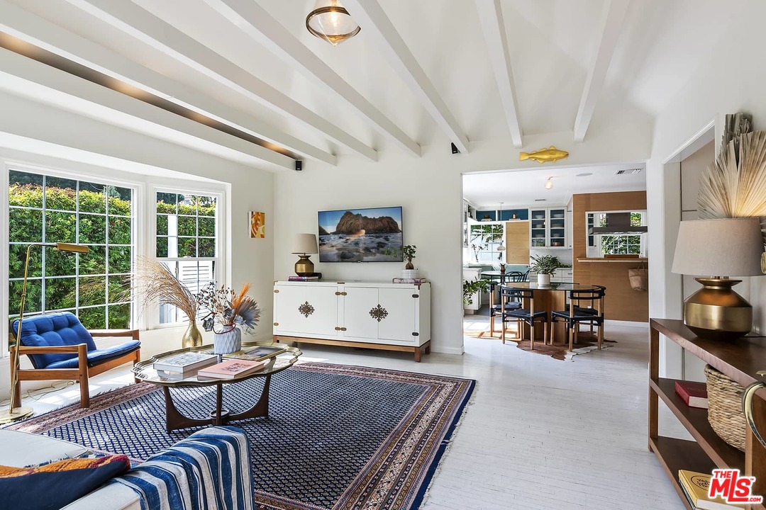 2801 West Silver Drive Los Angeles, CA 90039 - Photo 6 of 34 a living room with furniture and a large window