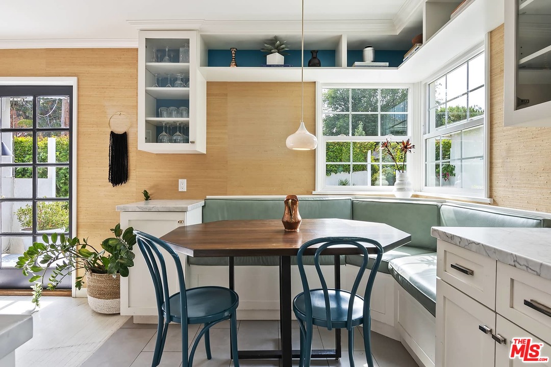 2801 West Silver Drive Los Angeles, CA 90039 - Photo 9 of 34 a view of a dining room with furniture window and outside view
