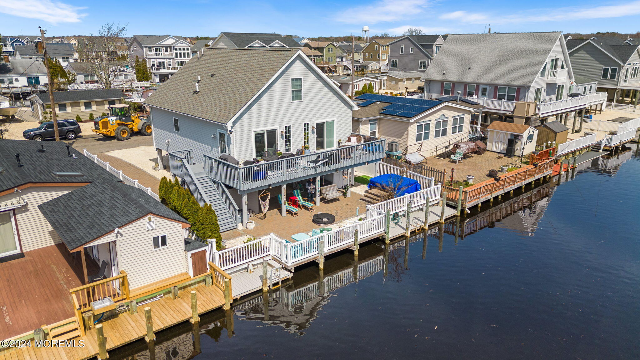61 Rona Lane Beach Haven West, NJ 08050 - Photo 59 of 63 an aerial view of multiple houses with a ocean view