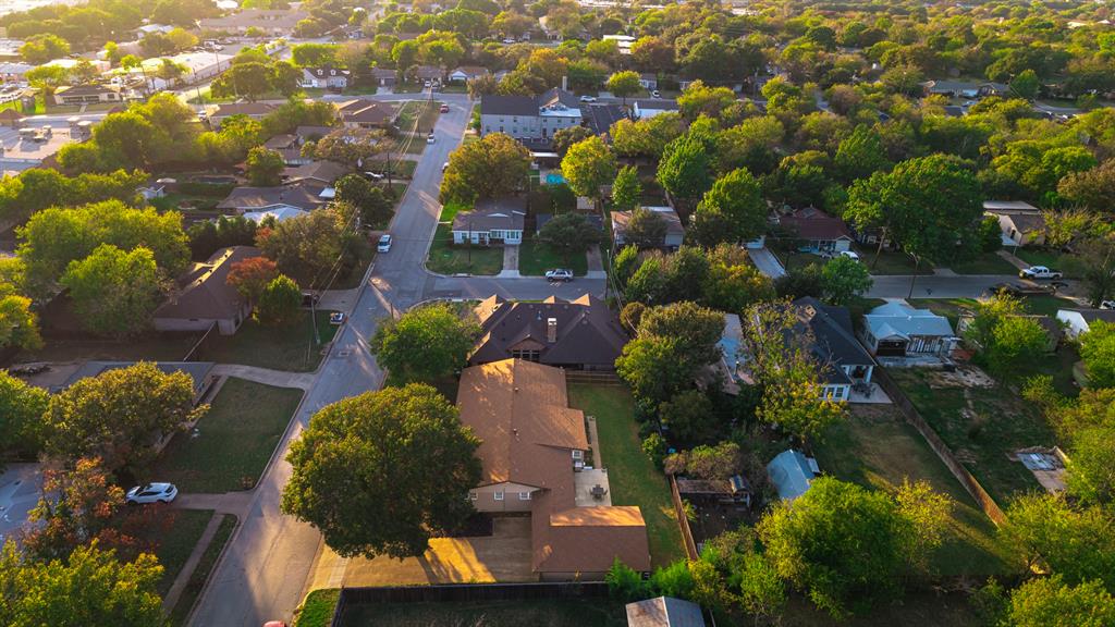6512 Greenway Road Fort Worth, TX 76116 - Photo 35 of 38 Aerial view of property and surrounding area featuring nearby suburban area