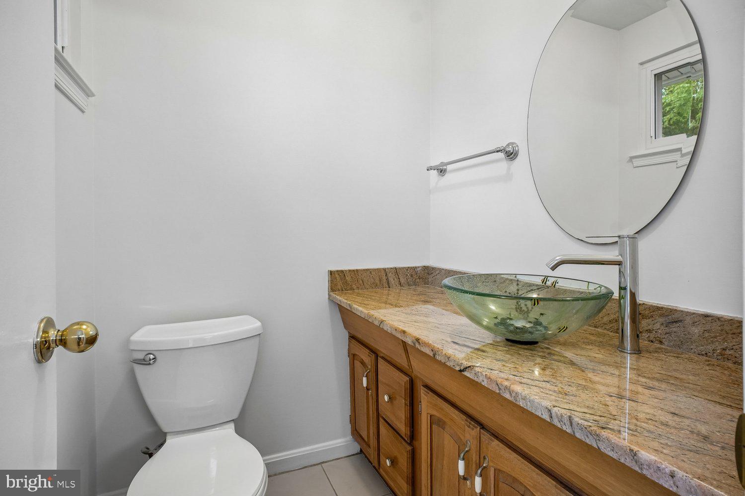 8933 Burke Lake Road Springfield, VA 22151 - Photo 22 of 47 Updated Powder Room off Kitchen