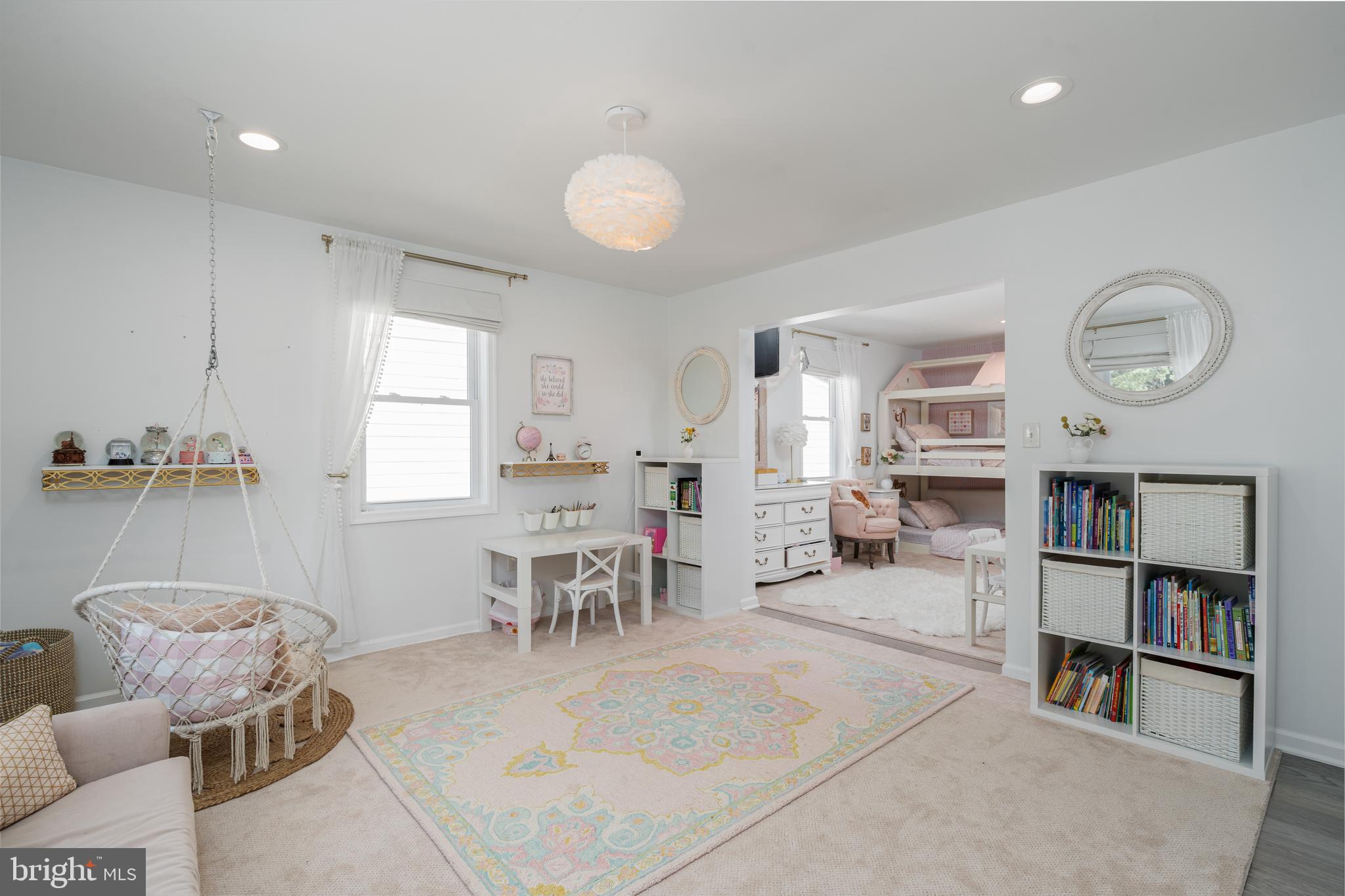 6401 Winnepeg Road Bethesda, MD 20817 - Photo 20 of 41 a living room with furniture a window and a table