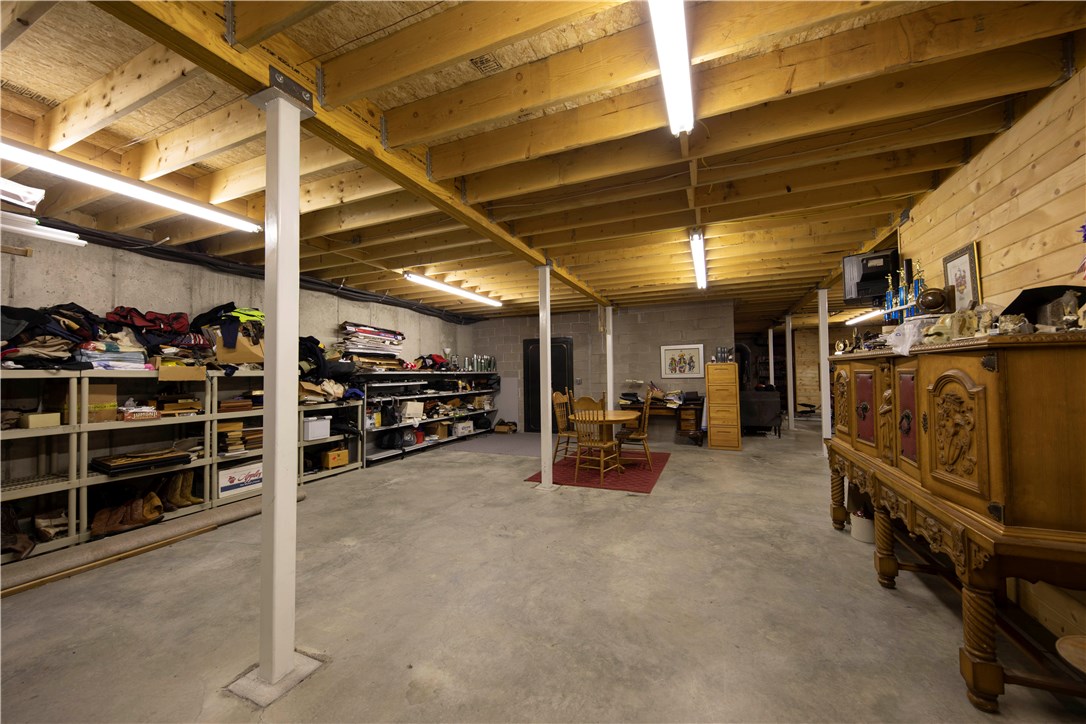 425 Potentilla Road Alma, CO 80420 - Photo 29 of 35 Unfinished lower level with plenty of space to make a rec room, work out room and more
