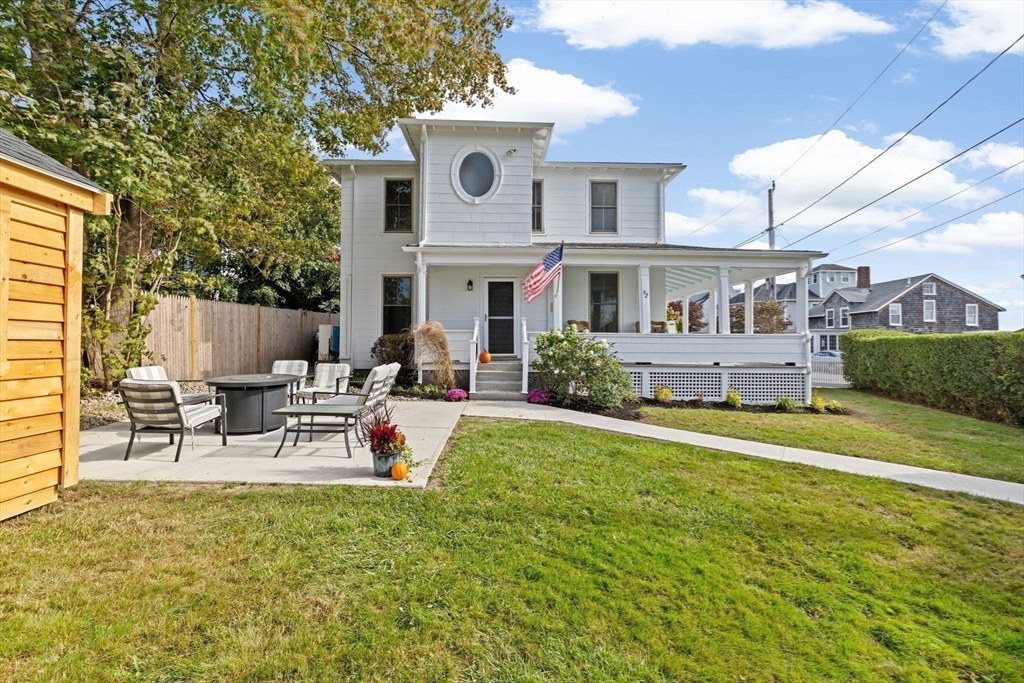 92 Hampton Circle Hull, MA 02045 - Photo 10 of 28 a view of a house with a patio