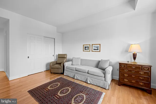 an outdoor space with seating