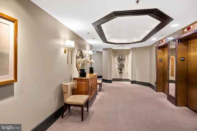 a view of parking garage