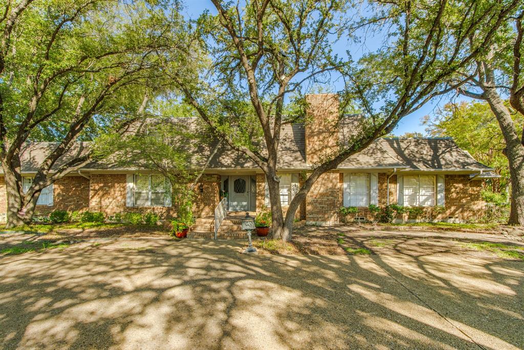 Shady and cool front exterior