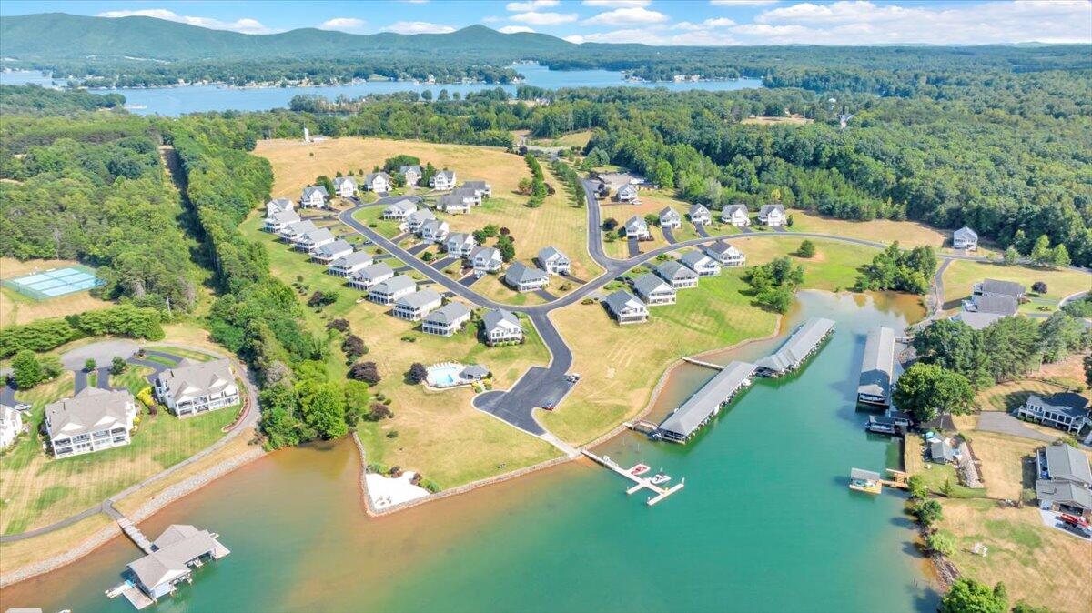 Lot 2 Lands End Circle Union Hall, VA 24176 - Photo 30 of 44 an aerial view of residential house with outdoor space and mountain view