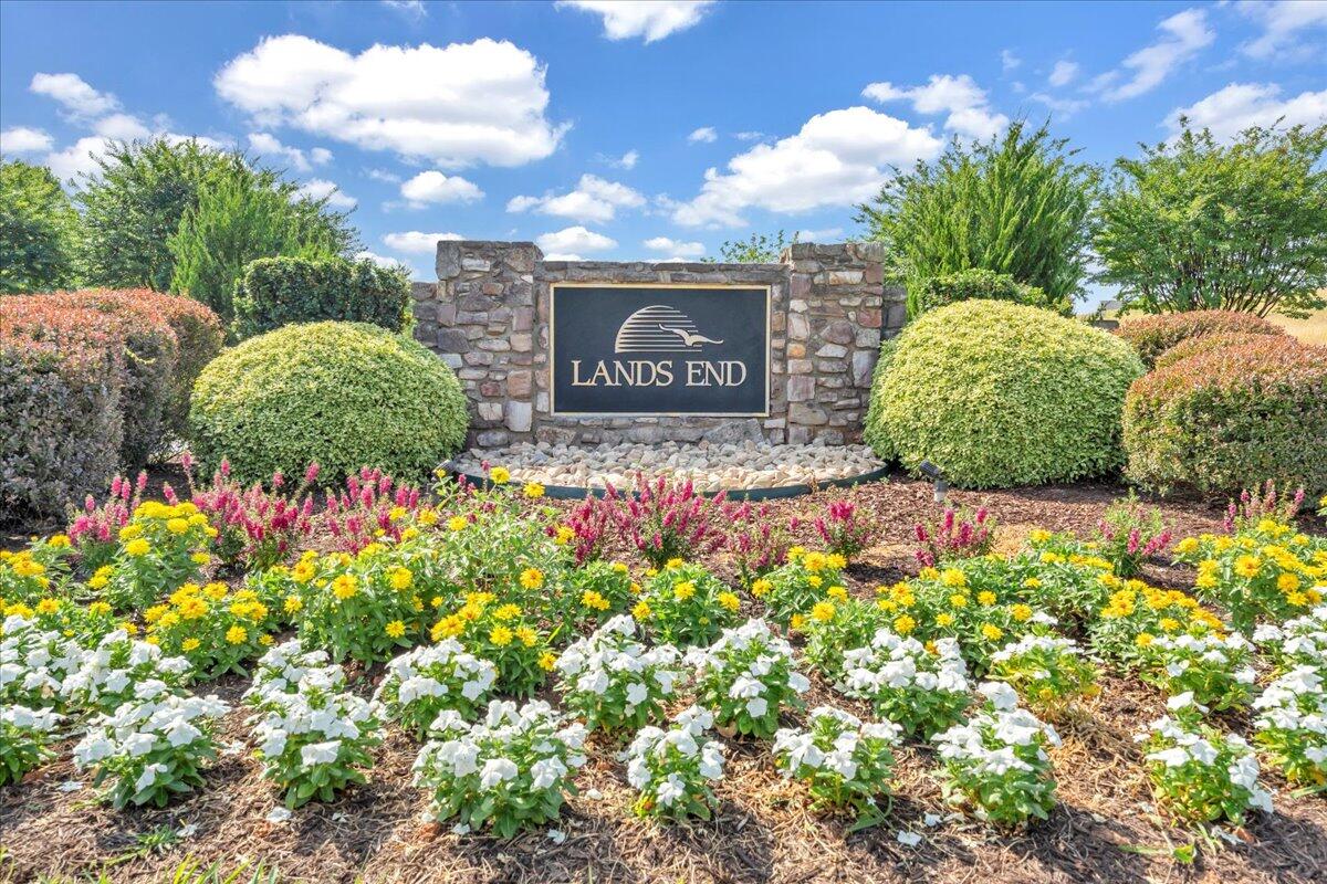 Lot 2 Lands End Circle Union Hall, VA 24176 - Photo 43 of 44 a sign that is sitting in front of flowers