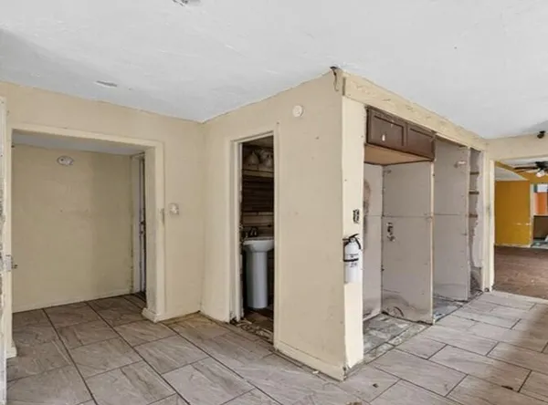 wooden floor in an empty room