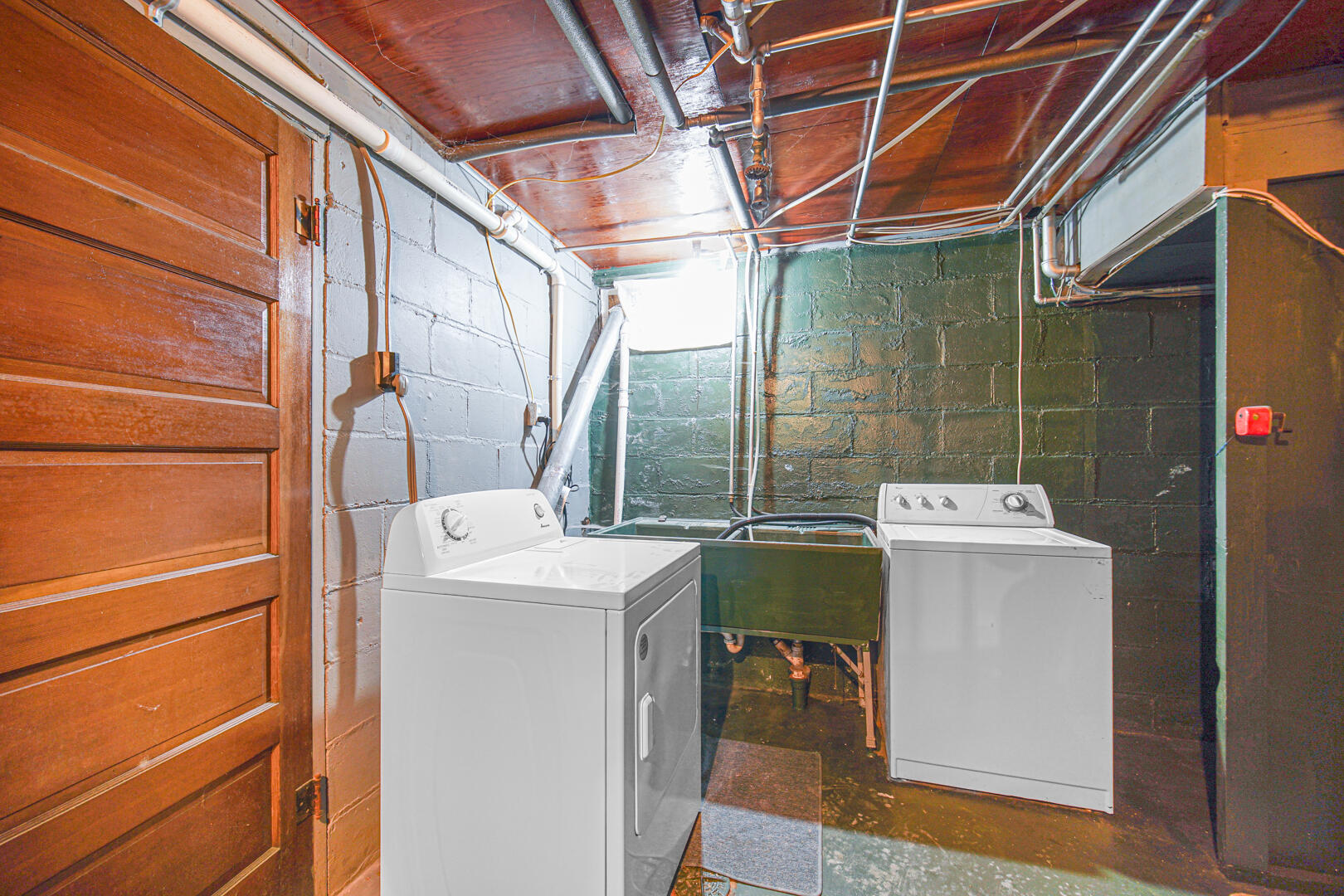 602 Ohio Street Walkerton, IN 46574 - Photo 16 of 31 a view of storage and utility room with washer and dryer