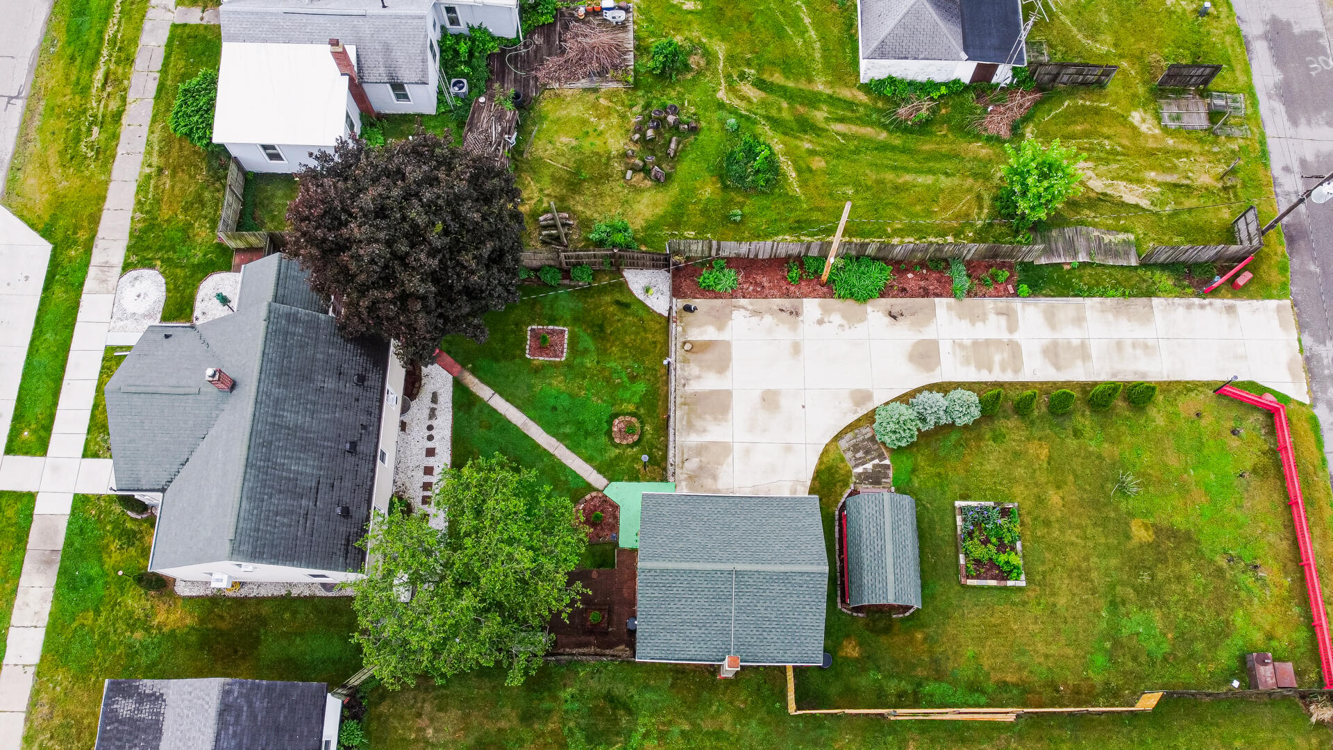 602 Ohio Street Walkerton, IN 46574 - Photo 27 of 31 an aerial view of a house