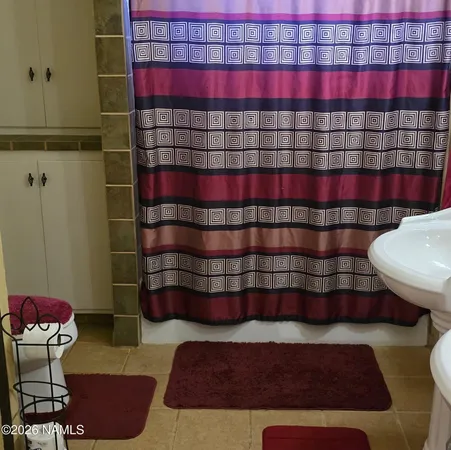 a room with furniture and a window