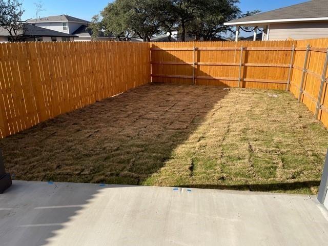 161 Filifera Court Leander, TX 78641 - Photo 13 of 13 View of yard featuring a patio area