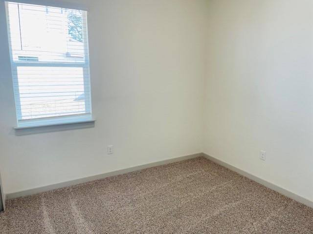 161 Filifera Court Leander, TX 78641 - Photo 9 of 13 Unfurnished room featuring carpet floors and baseboards
