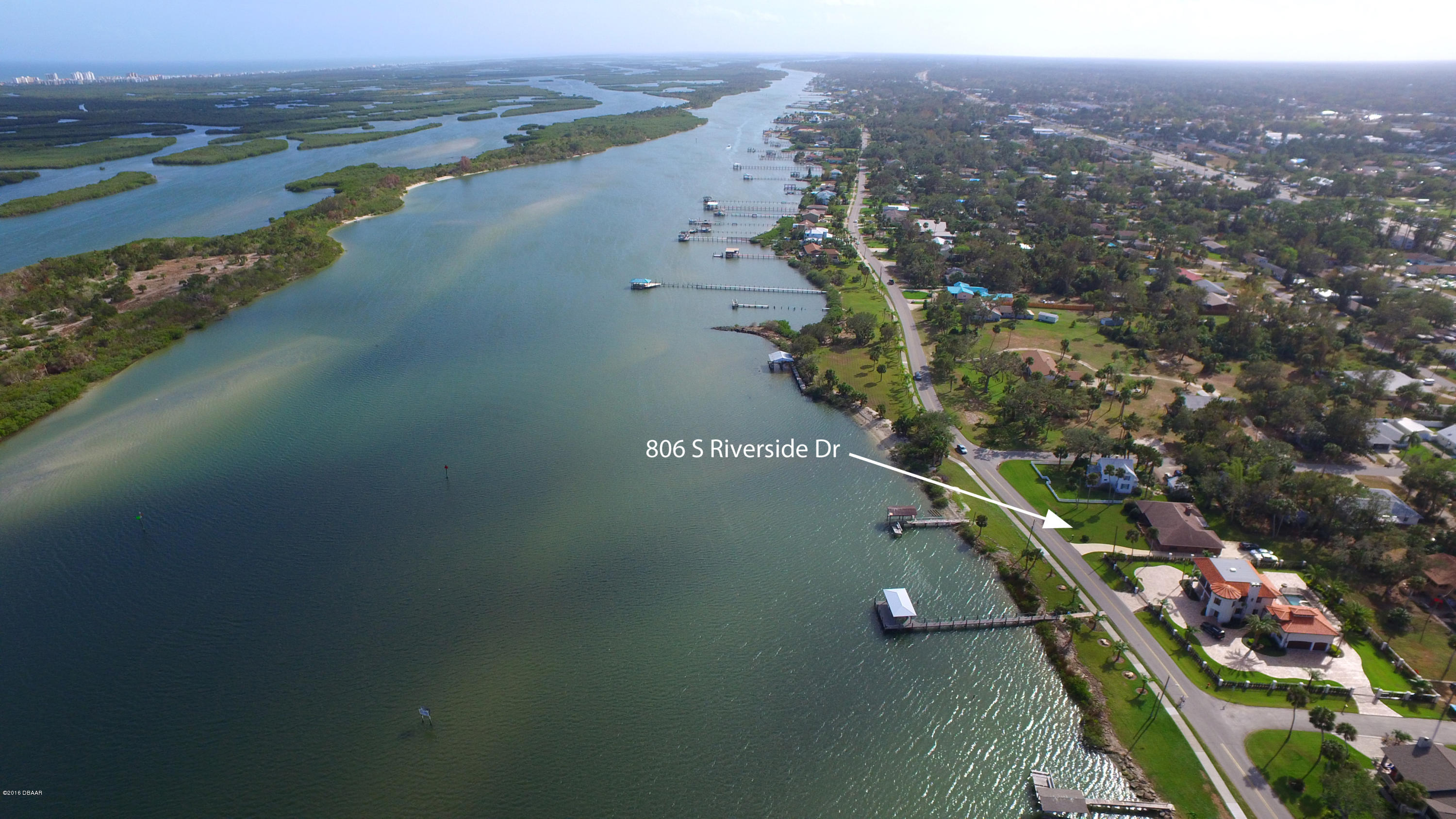 806 South Riverside Drive Edgewater, FL 32132 - Photo 32 of 36 Aerial