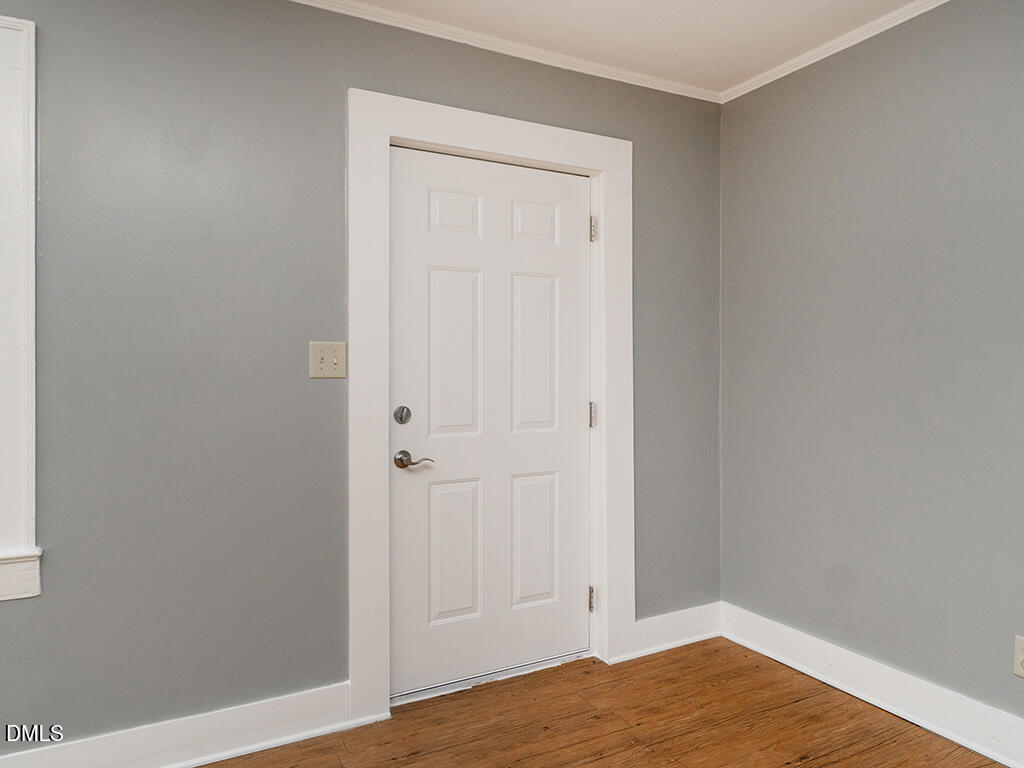 133 Brooks Street Burlington, NC 27215 - Photo 2 of 24 a view of a room with wooden floor and closet
