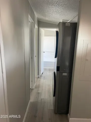 a view of a walk in closet