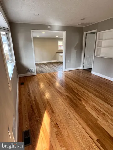 wooden floor in an empty room