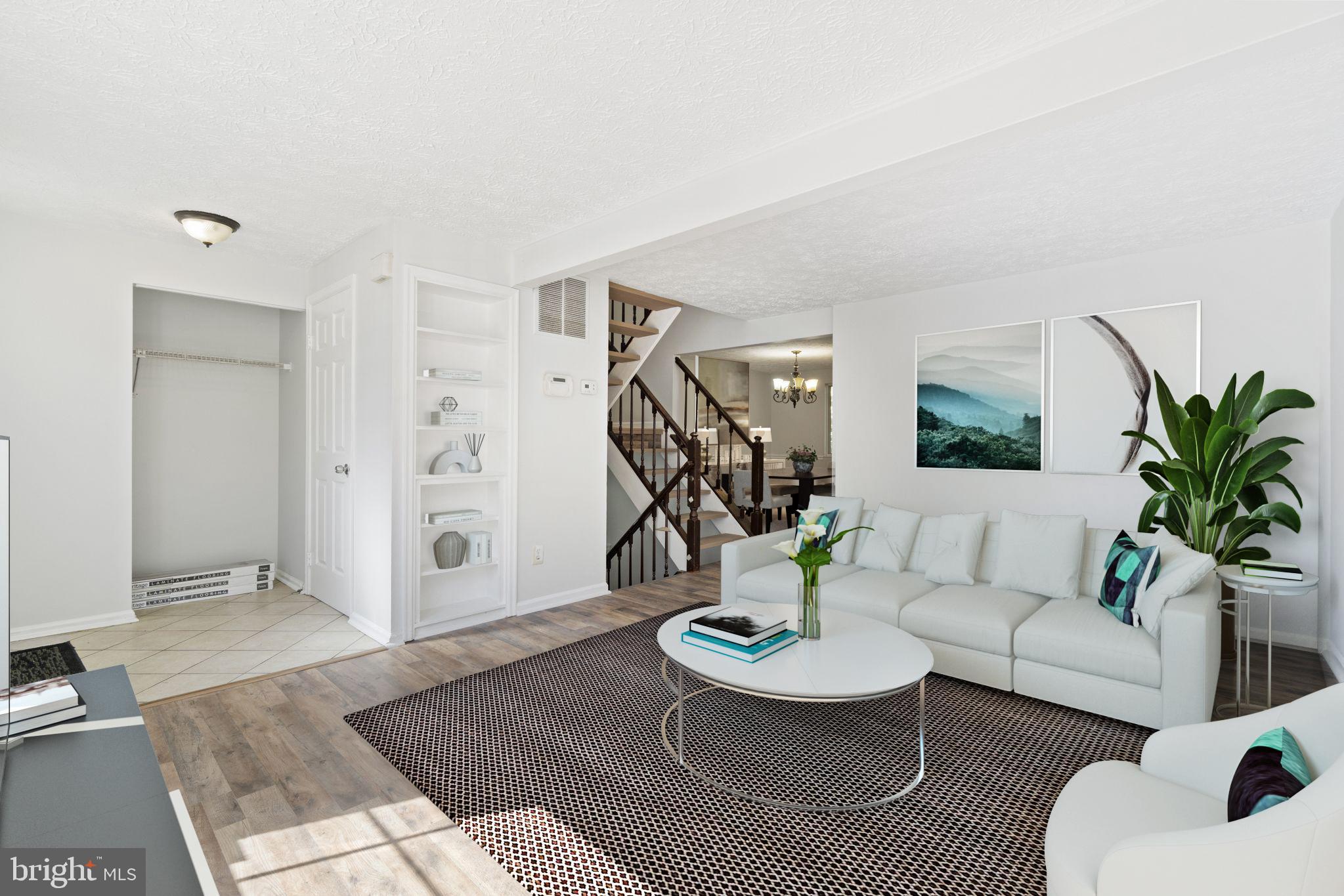 3618 Wharf Lane Triangle, VA 22172 - Photo 2 of 27 a living room with furniture and wooden floor