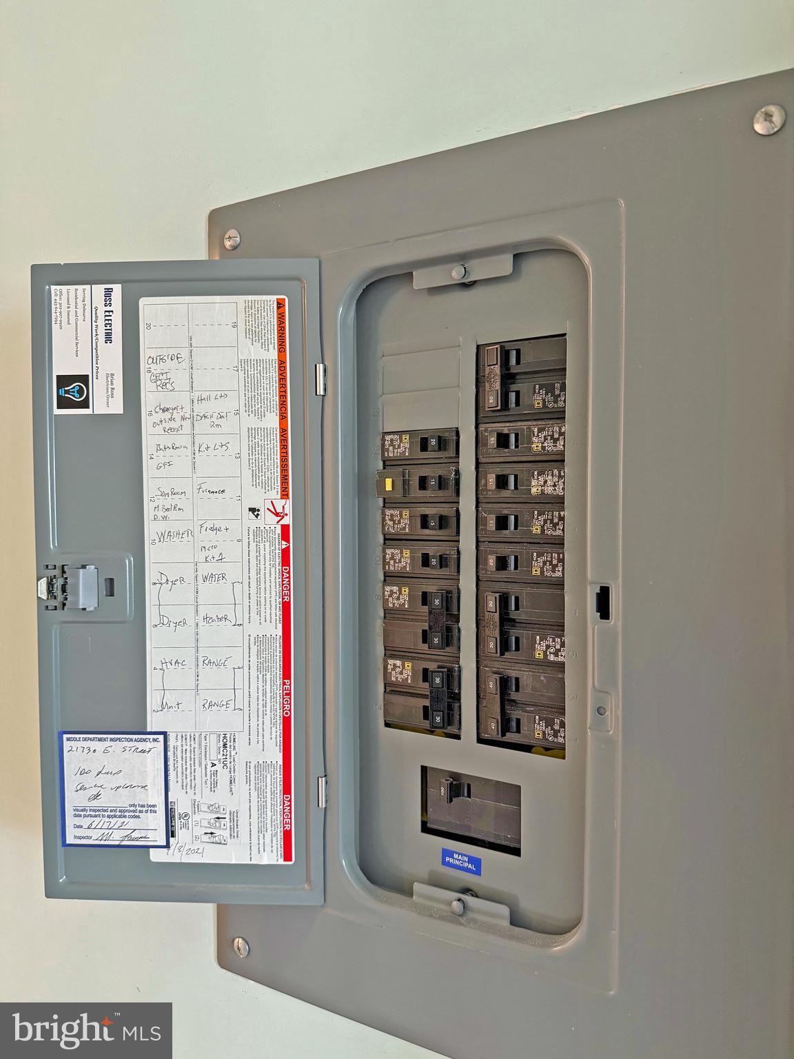 21730 E Street, Unit E29 Rehoboth Beach, DE 19971 - Photo 21 of 31 Newer 100amp Electric Panel