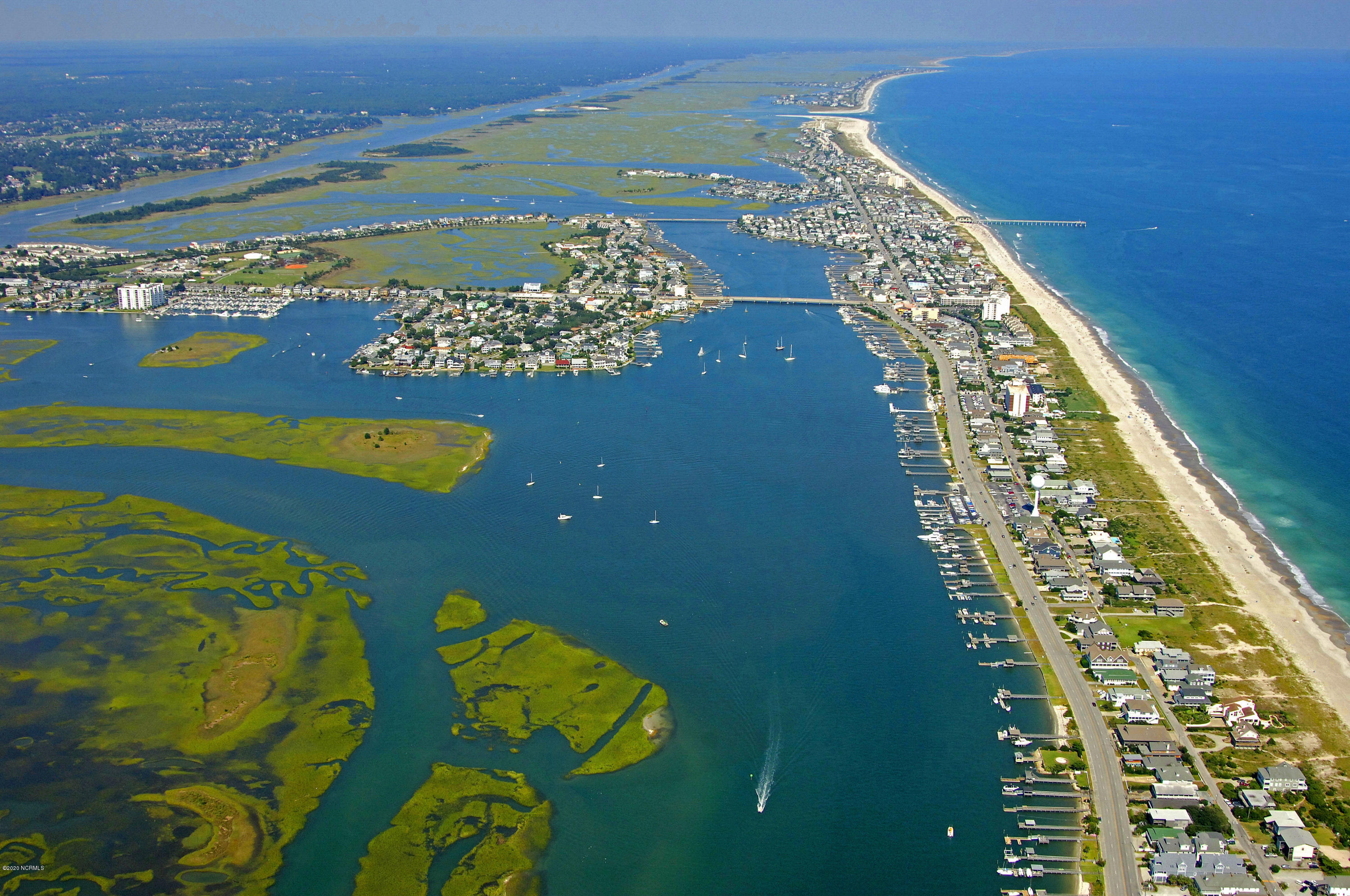 9044 St George Road, Unit LOT 25 Wilmington, NC 28411 - Photo 28 of 55 Aerial of Wrightsville Beach